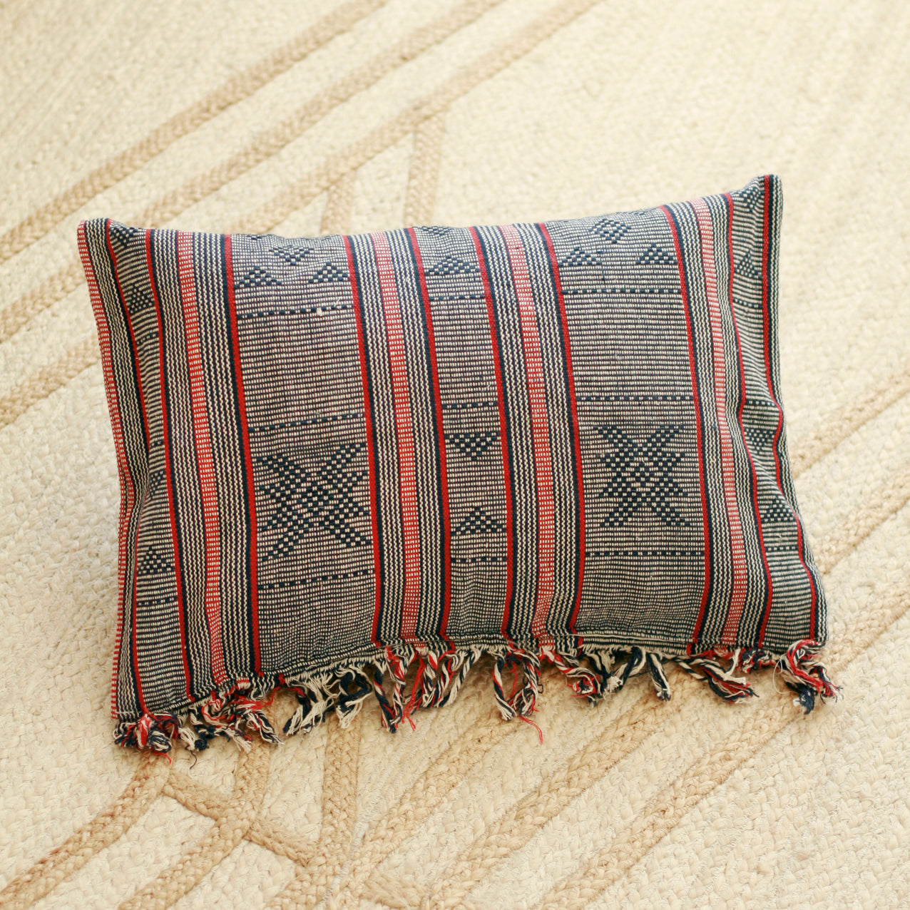 Sumba Ikat Handwoven Pillow No. 10