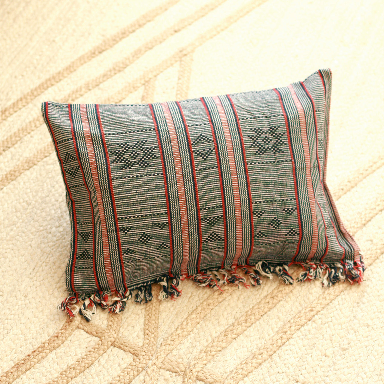 Sumba Ikat Handwoven Pillow No. 10