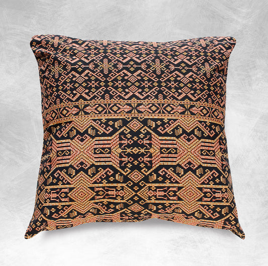 Borneo Noir Decorative Pillow Cover